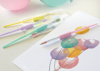 Faber Castell Faber Castell FC-481620 Set Soft Touch 4 pièces Couleurs pastel