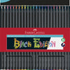 Faber Castell Faber Castell FC-116424 Crayon coloré Edition noire dans Pouch 24 pièces