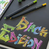 Faber Castell Faber Castell FC-116424 Crayon coloré Edition noire dans Pouch 24 pièces