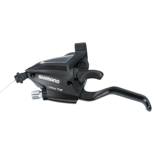 Shimano Versteller (à gauche) avec levier de frein à 3 vitesses ST-EF500 2 doigts noirs