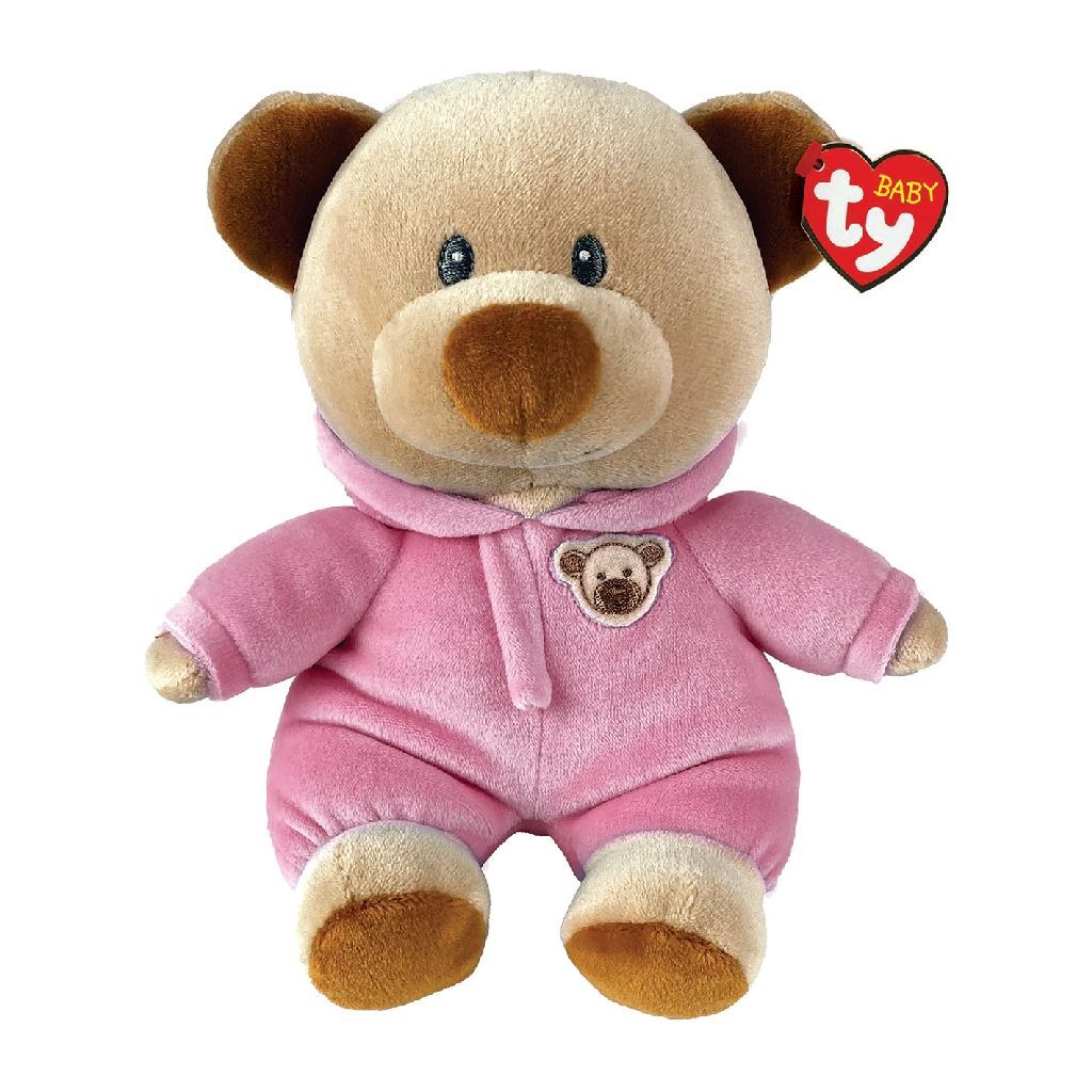 Ty ty bébé câlin pyjamabeer 15 cm rose