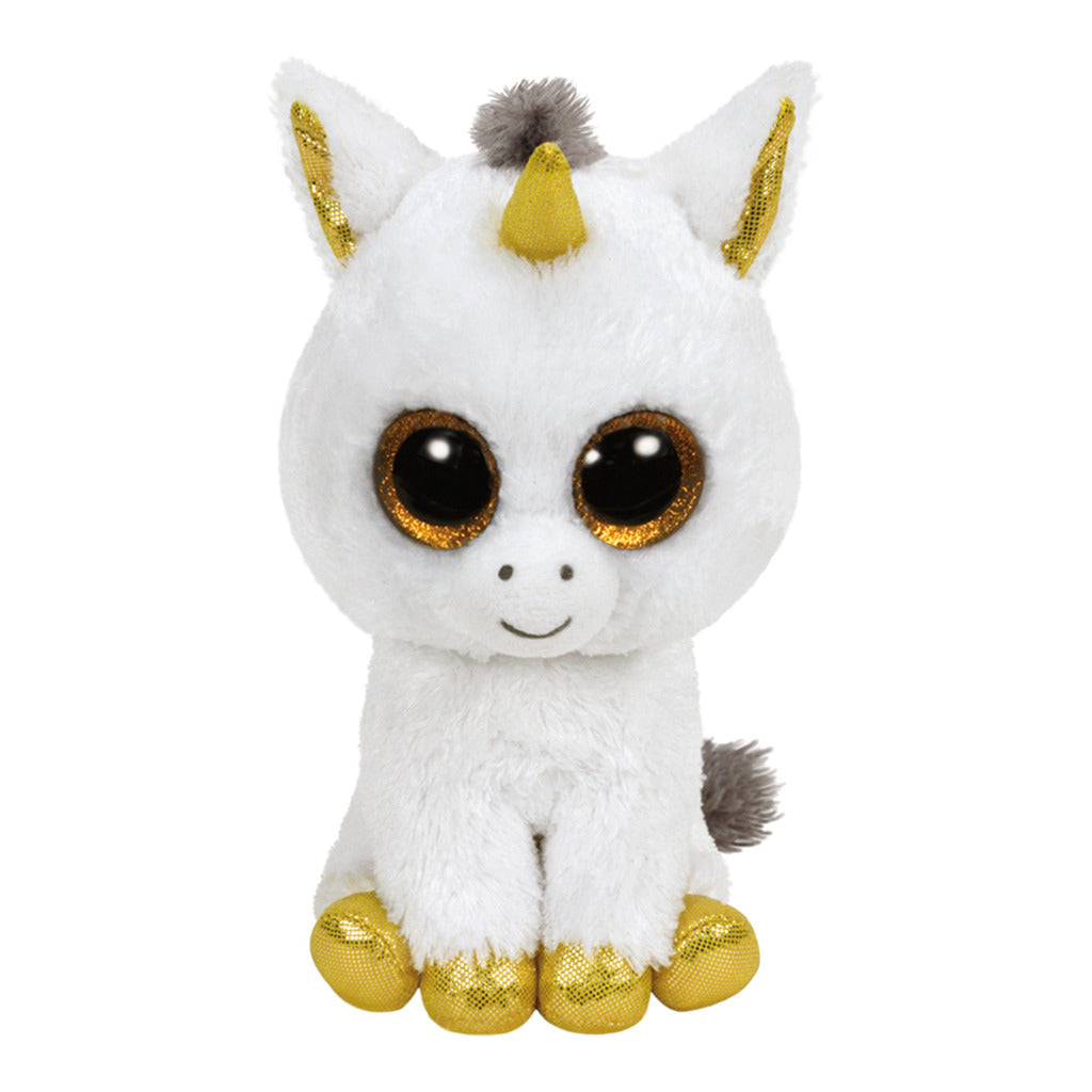 Ty White Unicorn Pegasus Hug 15 cm
