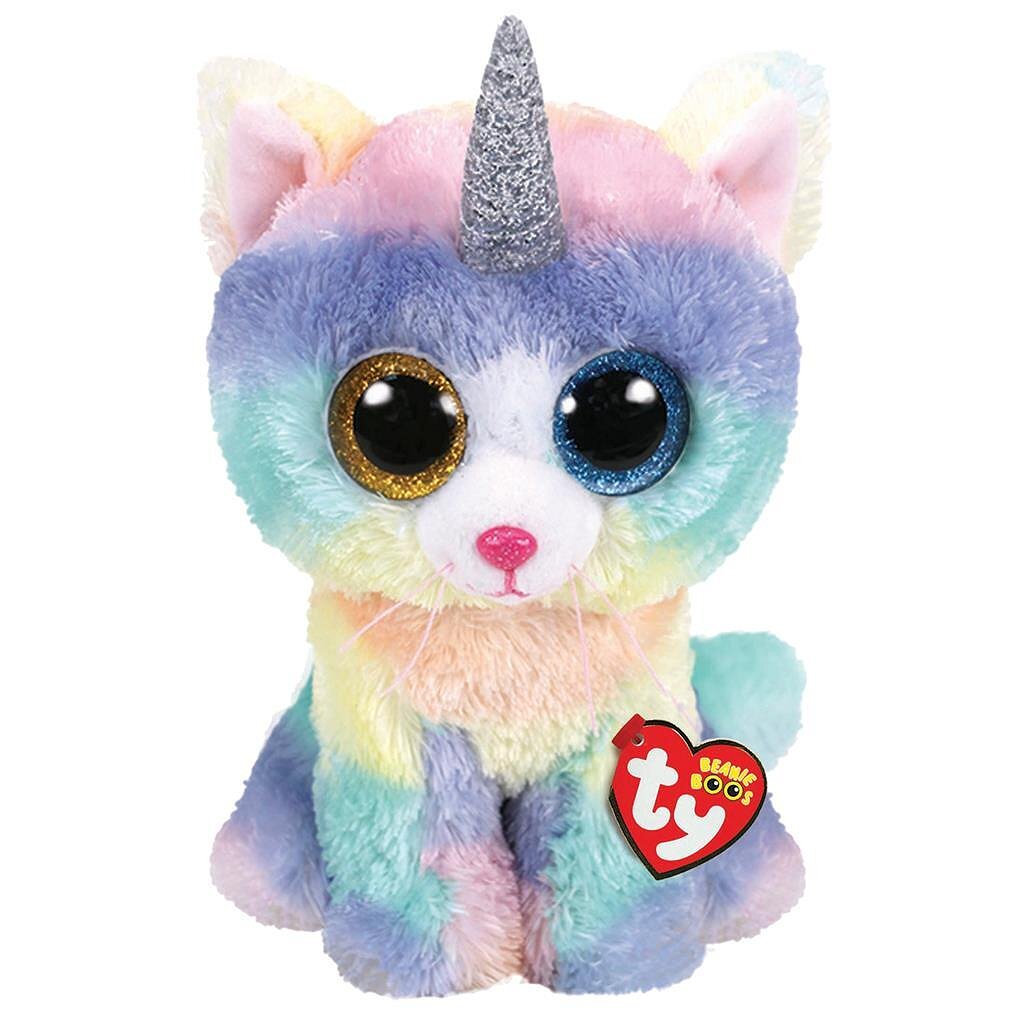 Ty beanie boo # 039; S Cuddle Cat Heather 24 cm