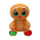 Ty beanie boo peluche pain d'épice boutons-pression 15 cm