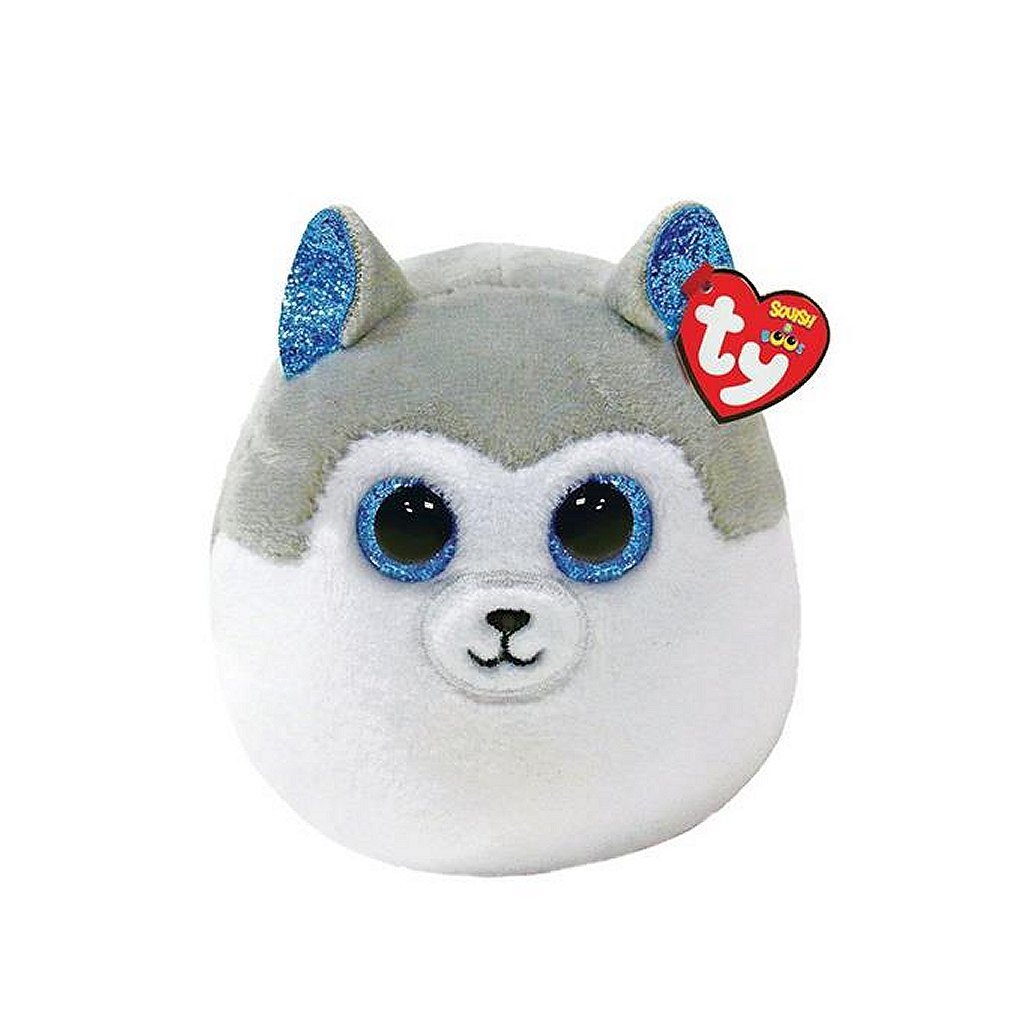 Ty ty squish un coussin Boo Cuddle Husky Slush 8 cm