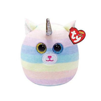Ty ty squish a boo coussin câlin chat bruyère 8 cm