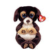 Ty beanie Babies Bellies Ranger Black Dog, 15cm