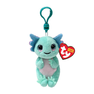 Ty Beanie Bellies Clip Alex Axolotl, 10cm