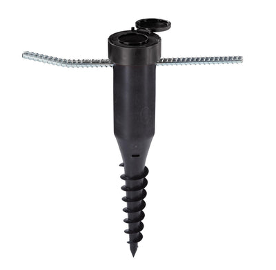Leifheit Leifheit 85607 Ancre Metal Ground avec une pince d'insertion