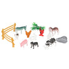 Toi-toys ensemble de jeu du monde animal ferme - 14 pièces.