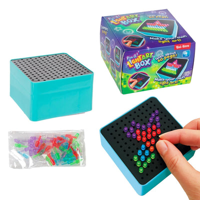 Cube d'art Toi-toys, épinglez-le avec de la lumière