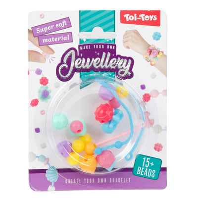 Réaliser un bracelet Toi-toys avec des perles souples - >15 perles