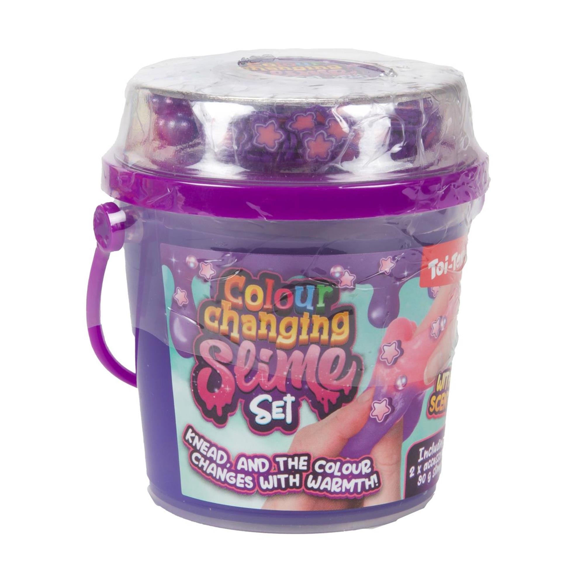 Toi-toys slime set s avec changement de couleur de parfum +acc