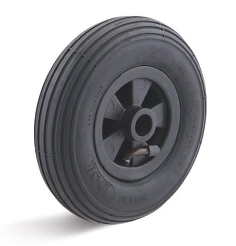 Roue pneumatique Torwegge 200mm lrk plastique noir