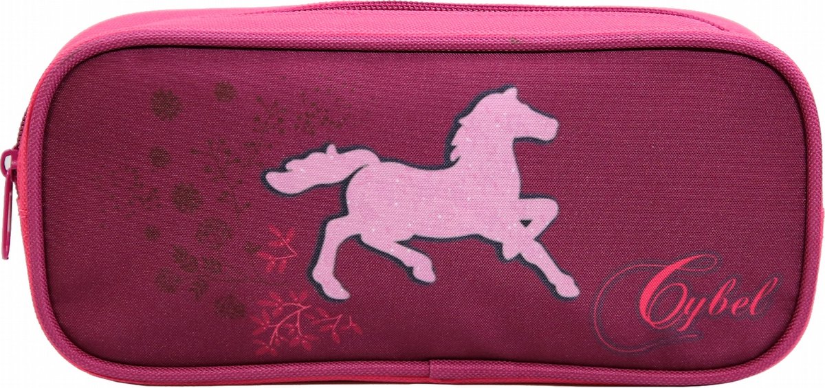 Étui à cheval Jim Jam Étui à stylo Cybel 23x5x10 cm
