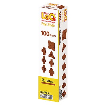 Boosterbox laq set de suppléments marron contenu 100 pièces