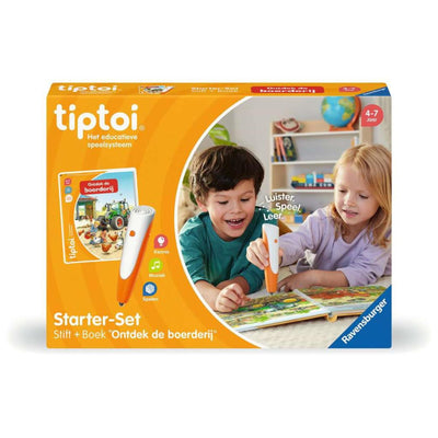 Ensemble de démarrage de Ravensburger Tiptoi Découvrez la ferme
