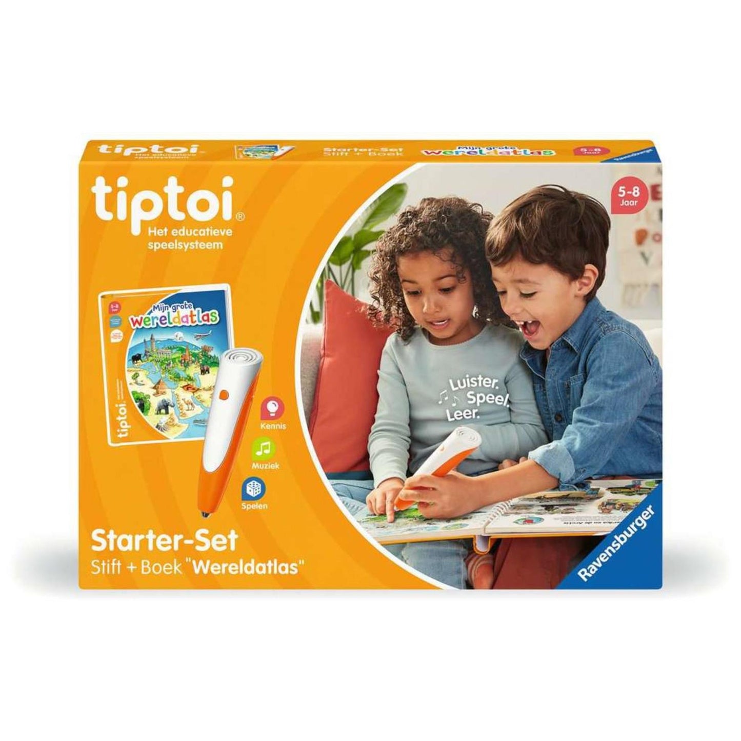 Ravensburger Tiptoi Starter a mis mon grand monde atlas mondial