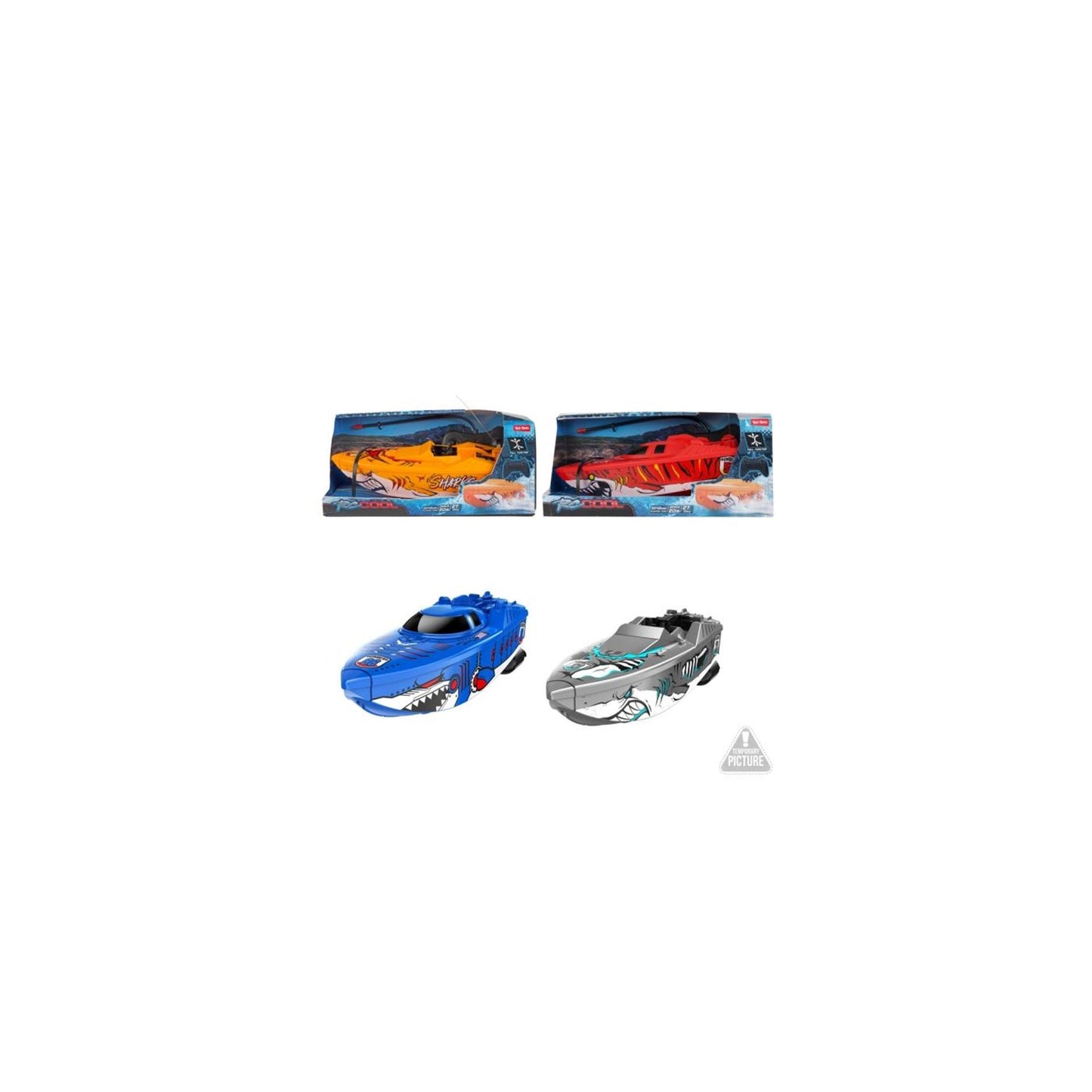 Toi-toys rc-cool bateau rapide 26cm