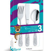 Amefa set de couverts enfant ours 3 pièces