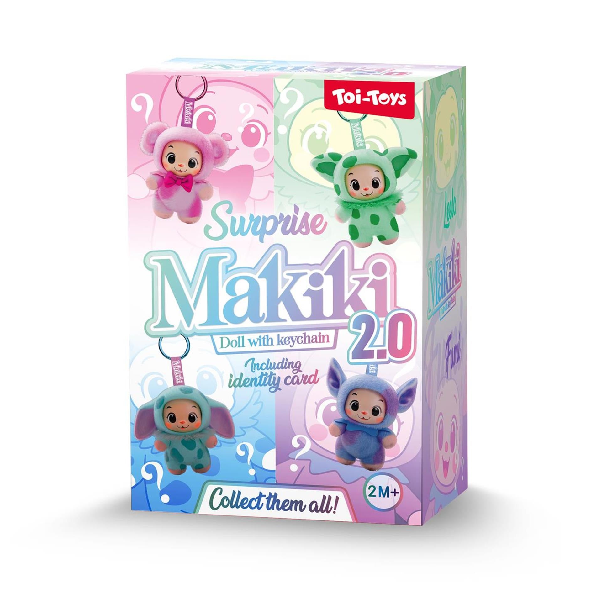 Toi-toys porte-clés surprise poupée makiki 2.0