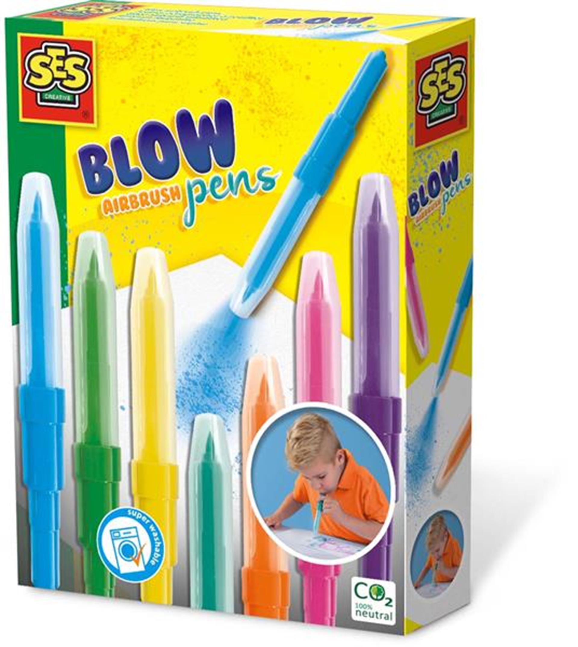 SES BLADDER ARBRUSH FELT -TIP PENS
