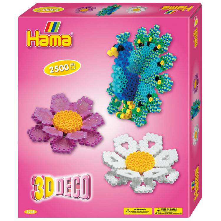 Hama Iron Beads 3d déco 2500 pièces