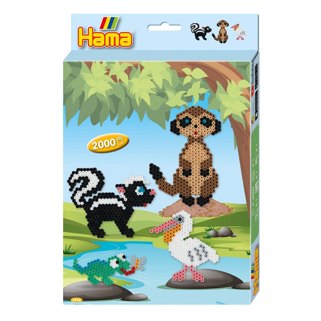 Hama String perles de cordes perles les animaux créent 2000 pièces