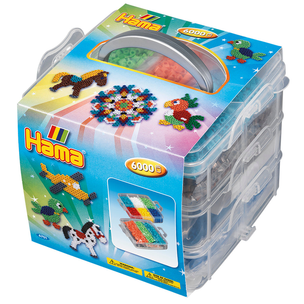 HAMA INTERNING BEAD SET dans Bri Bin, 6000ST.