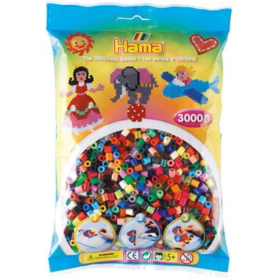 Hama String Bead Mix Total (201-68), 3000e.