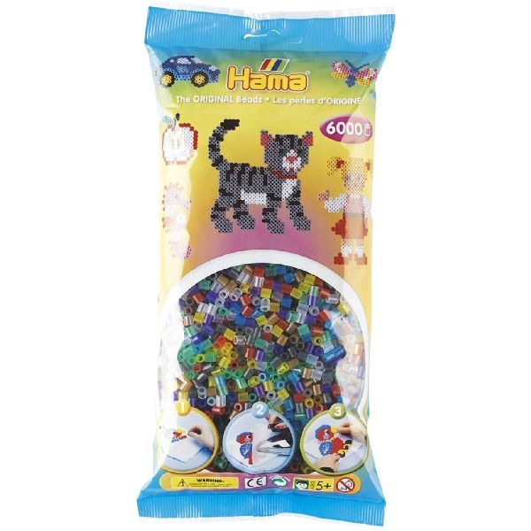 Hama Iron Beads Toys 20553 Perles de fer 6000 pièces