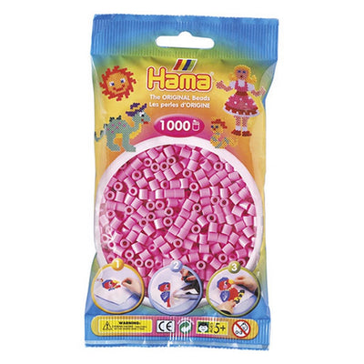 HAMA Iron Perles Pink 1000 Pieces