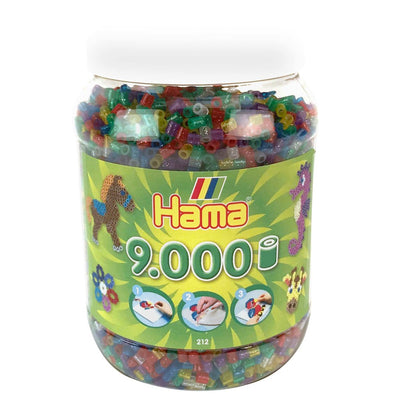 Hama String perles perles de cordes paillettes dans le pot 9000 pièces