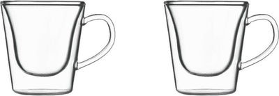 Divers Luigi Bormiolis Café thermique et verre de thé 29.5cl Double-paroi 2 pièces