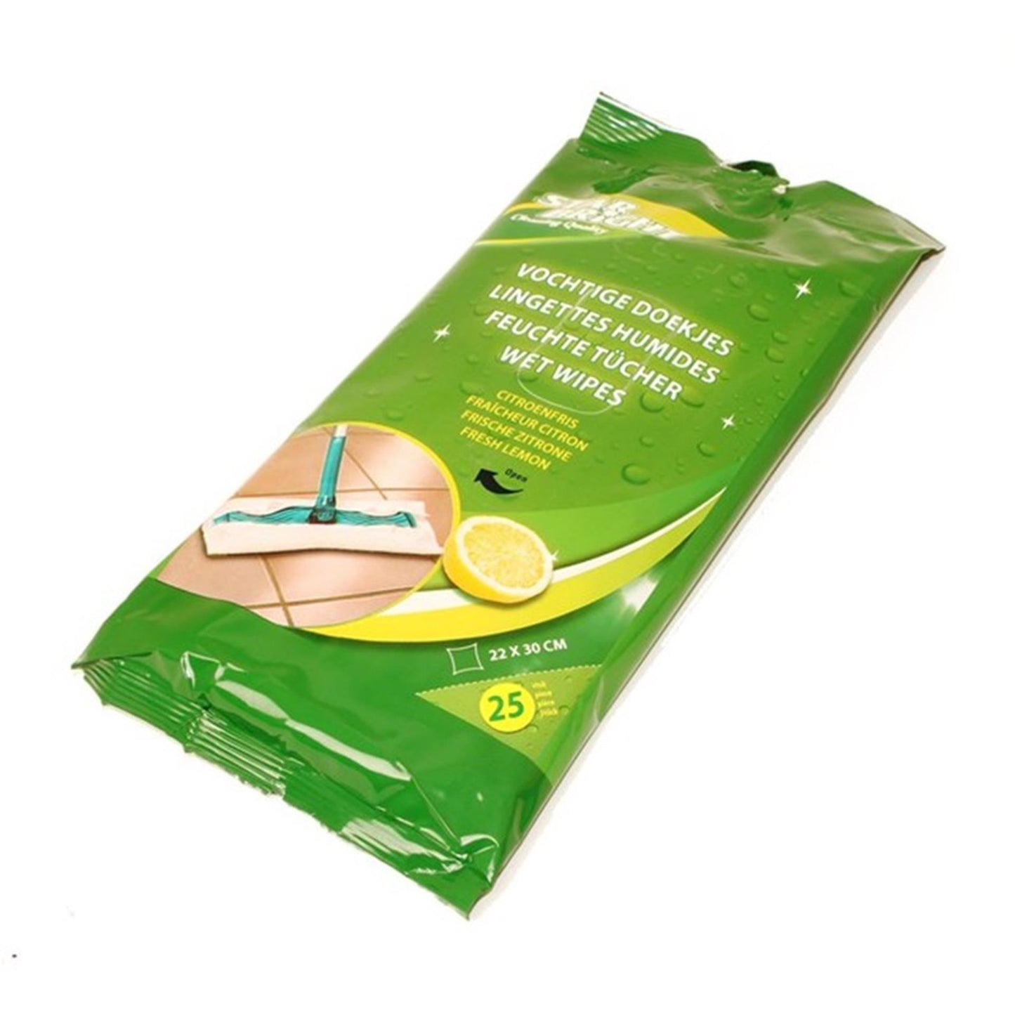 Lingettes humides au citron Starbright 25 pcs