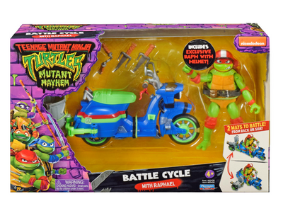 Boti Teenage Mutant Ninja Turtles Battle Cycle Scooter avec Raphael