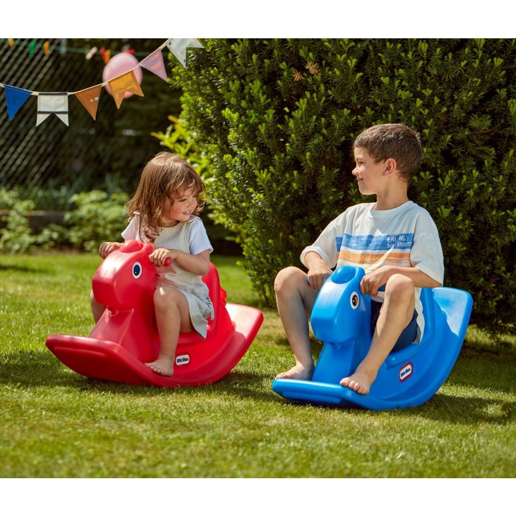 Little tikes berceau bleu de cheval