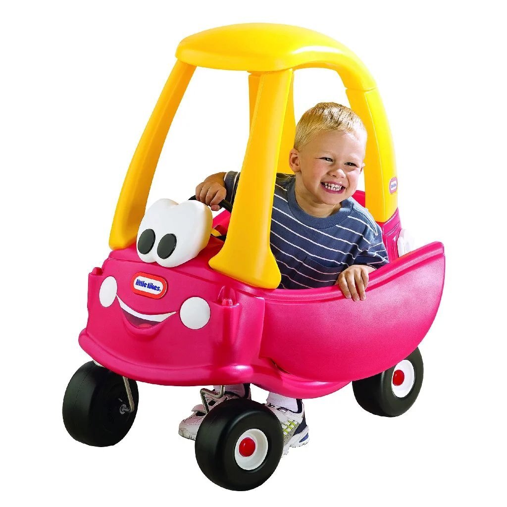 Little Tikes Cozy Coupé Walking Car 44x72x84 cm Red jaune