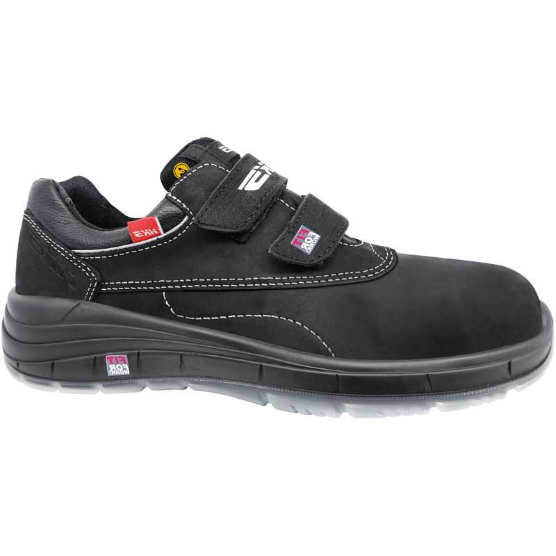 Hks chaussure de travail cronus 1 tp couche velcro s3 | noir | taille 45 - 00.162.025.45