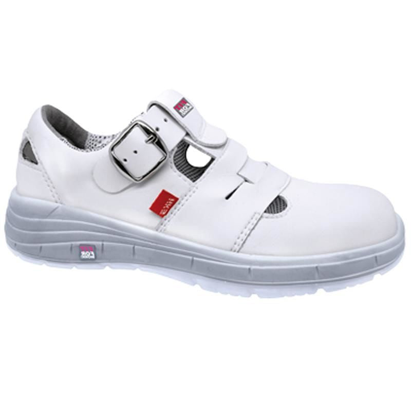 Hks sandale dame 3 m velcro s1 | blanc | taille 36 - 00.162.056.36