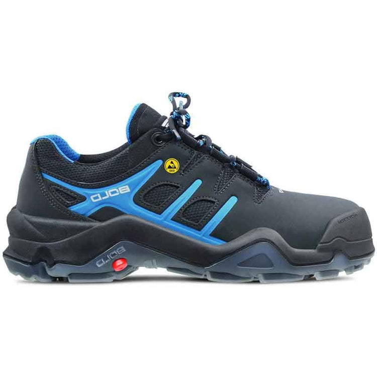 Hks chaussure de travail targa 2 vtp sans métal low s3 esd | noir bleu | taille 42 - 00.162.094.42