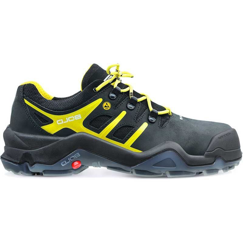 Hks chaussure de travail targa 8 tp low s3 esd | noir jaune | taille 41 - 00.162.098.41