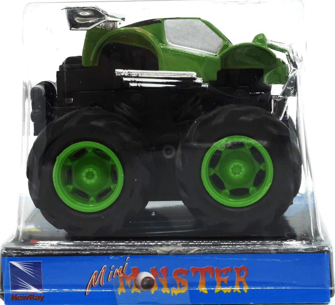 MINI MONSTER JAM 4 RECORIE DE ROUE AVEC FRICTURE