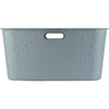 Curver panier à linge softex 45l bleu-vert