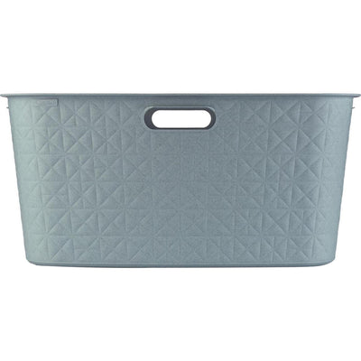 Curver panier à linge softex 45l bleu-vert