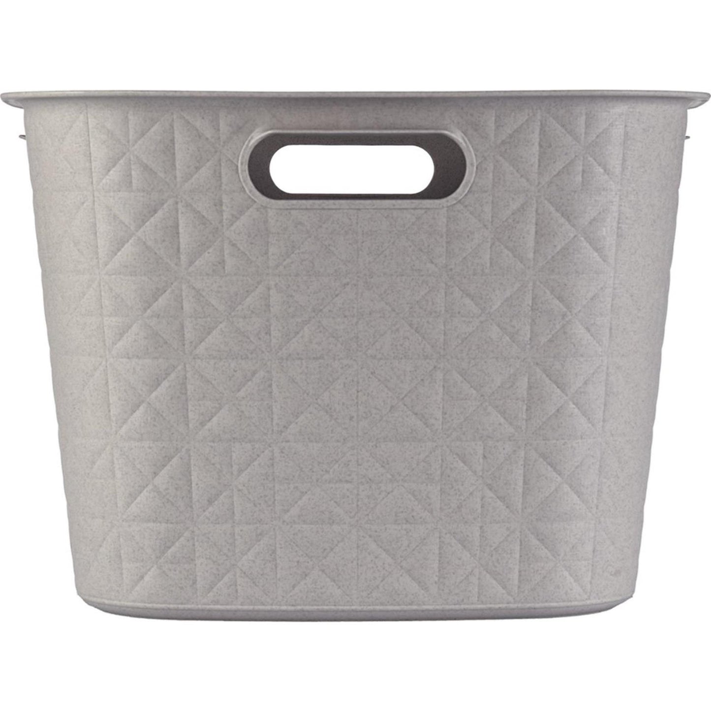 Curver panier à linge softex 45l taupe