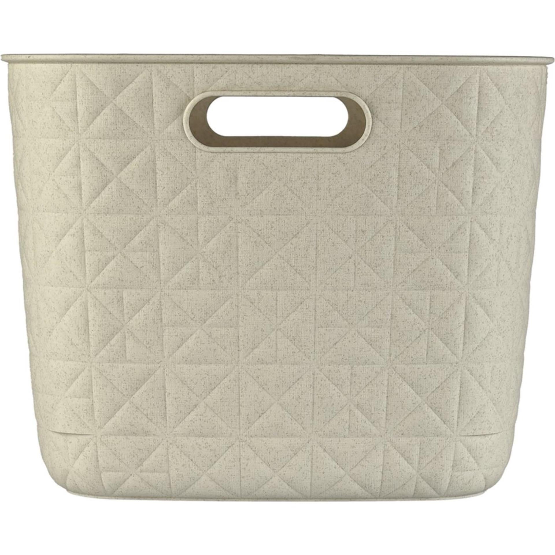Panier de rangement Curver Curver Softex Grand Chalkwit 19L