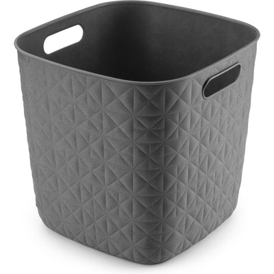 Panier de rangement Curver Softex Cube 15L Anthracite