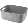 Panier de rangement Curver Softex M 12.5L Taupe