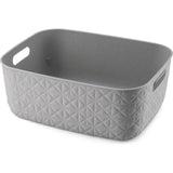 Panier de rangement Curver Softex M 12.5L Taupe - afbeelding 1